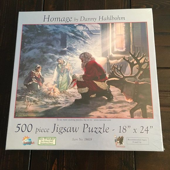 Homage by Danny Hahlbohm 500 Piece Jigsaw Puzzle New